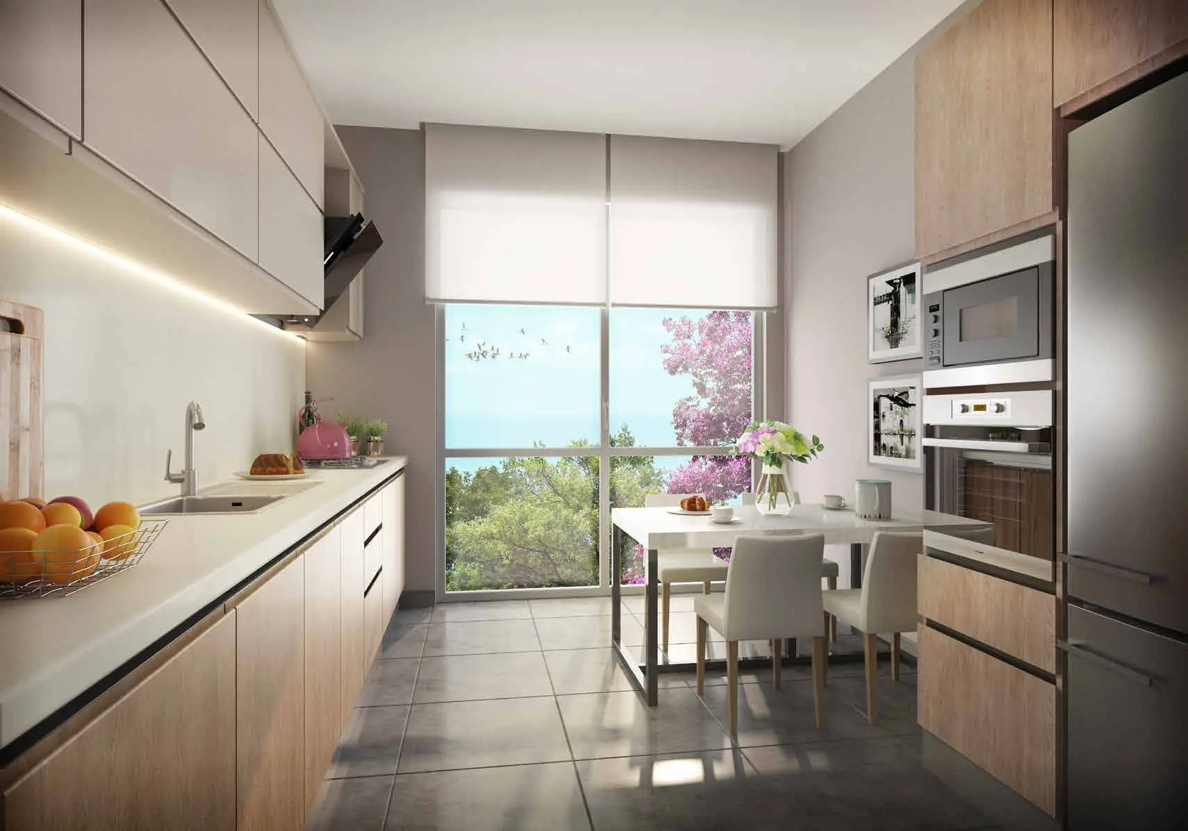 Fitted kitchen
